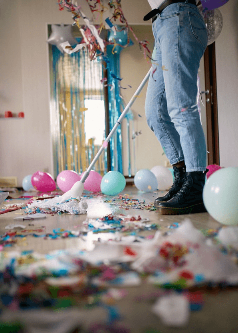 After Party Cleaning